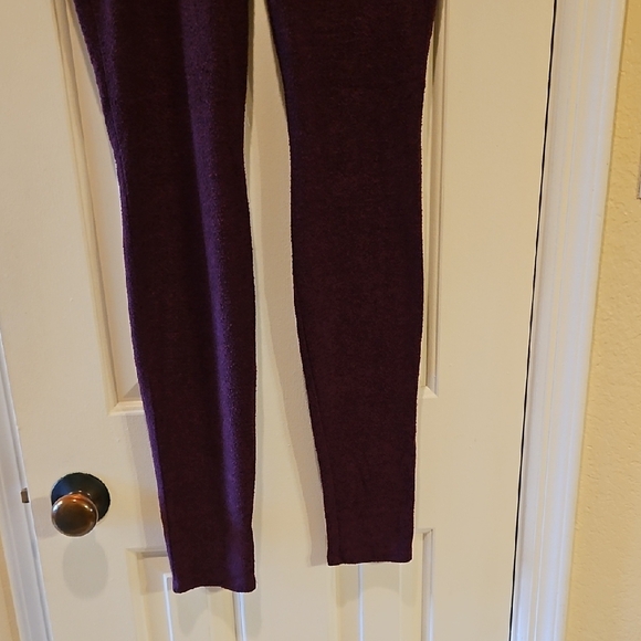 Torrid Rich Plum Leggings - Picture 2 of 9